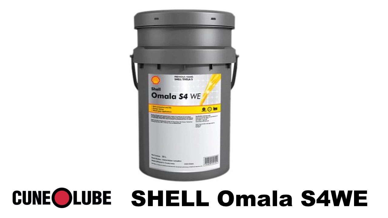 Shell Omala S4 WE sono oli sintetici avanzati per ingranaggi vite senza fine in impianti industriali