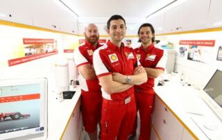 Lo staff Shell è parte integrante del team di Scuderia Ferrari